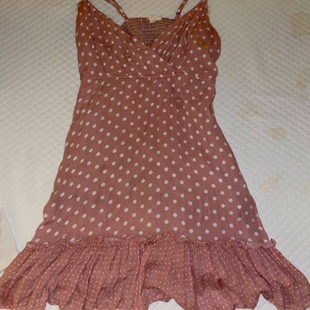 Pink Polka Dot Sundress